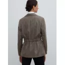 Жакет елочка бежевый ClassyBrand