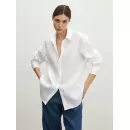 Рубашка женская белая Хельсинки из льна